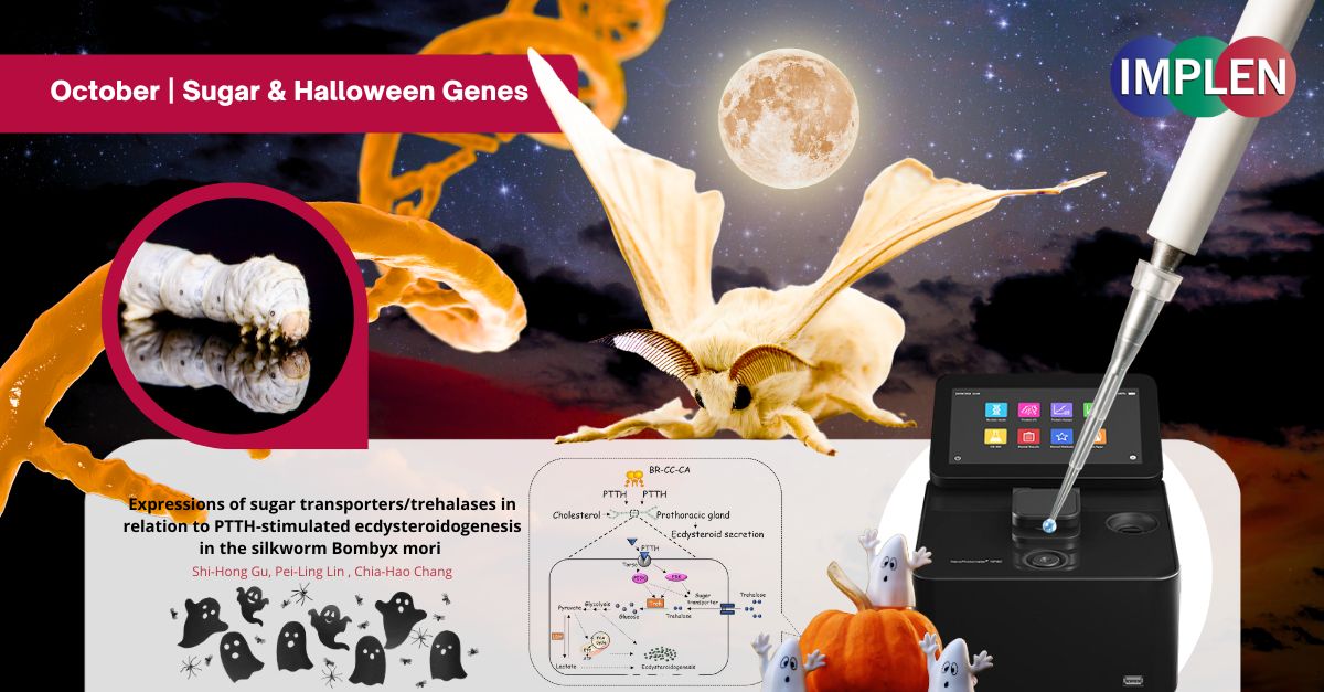 sugar-and-halloween-genes-UV-Vis-nano-spectrophotometer-journal-club